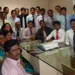 Completion of Initial class room training programme for staffs of Accurex Biomedical Pvt Ltd, Mumbai - 26th Nov 2012 - 2nd December 2012